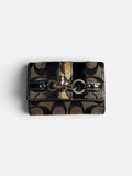 Coach portefeuille en toile Signature