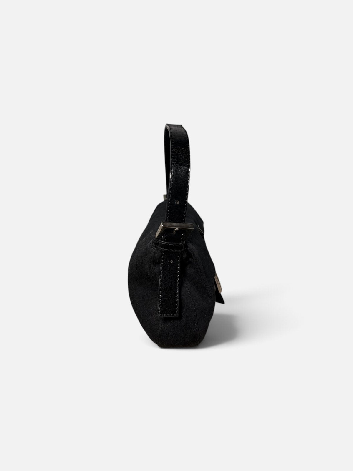 Fendi Baguette en toile noire