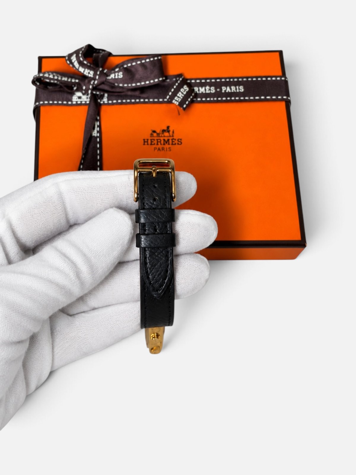 Montre Hermès Kelly, cadenas doré
