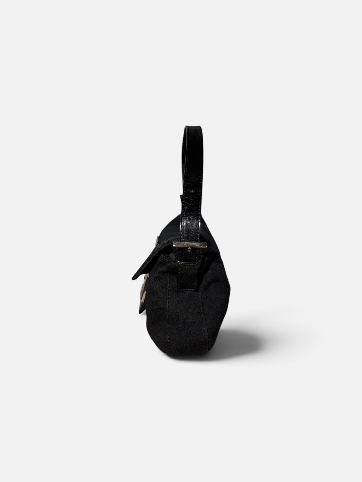 Fendi Baguette en toile noire