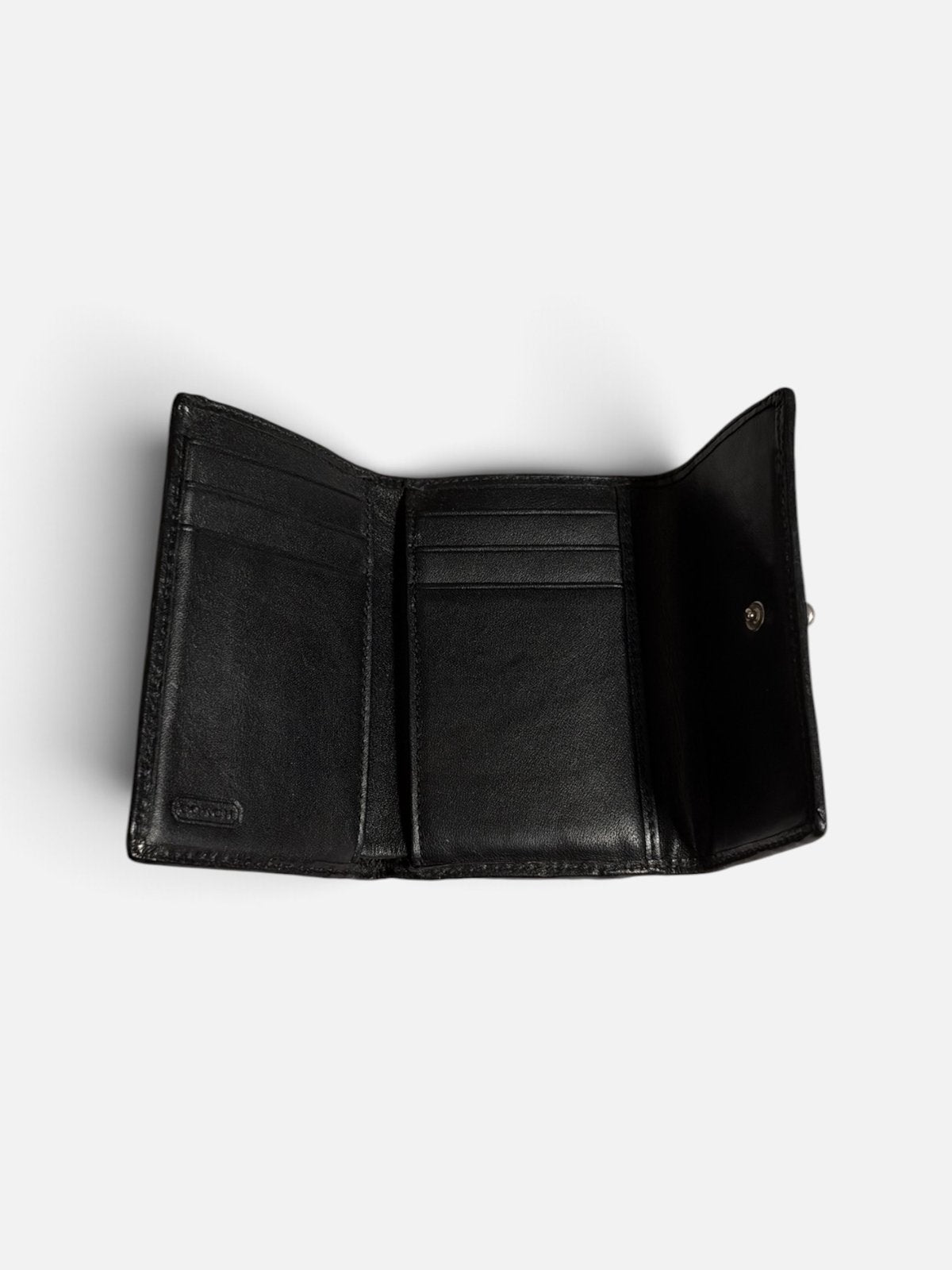 Coach portefeuille en toile Signature