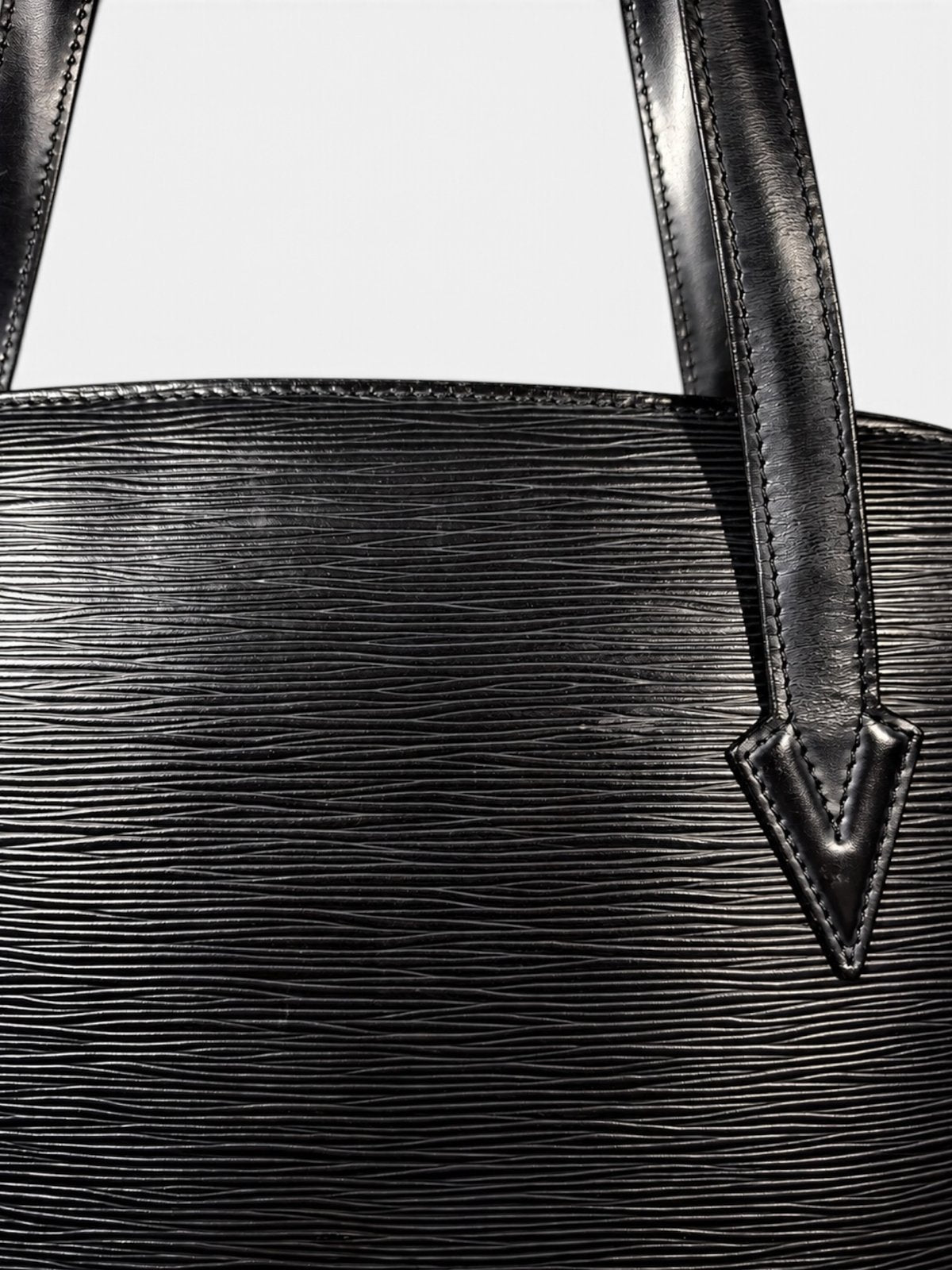 Louis Vuitton en cuir Epi noir