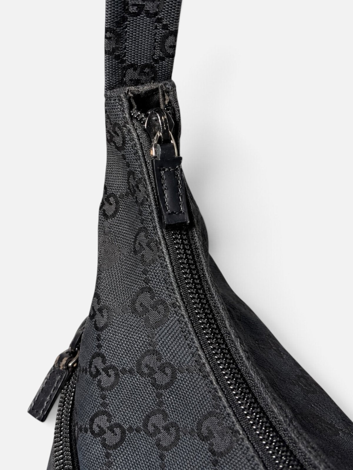 Gucci hobo en toile GG noire
